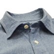 画像8: ENGINEERED GARMENTS（エンジニアードガーメンツ）WORK SHIRT（ワークシャツ）"4.5oz Cotton Chambray" / Blue（ライトブルー） (8)
