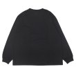 画像2: blurhmsROOTSTOCK（ブラームスルーツストック）Classic Long Sleeve Tee（クラシックロングスリーブTee）/ Fade Sulfur Black（フェードサルファーブラック） (2)
