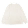 画像2: blurhmsROOTSTOCK（ブラームスルーツストック）Classic Long Sleeve Tee（クラシックロングスリーブTee）/ Dust Ivory（ダストアイボリー） (2)
