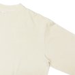画像4: blurhmsROOTSTOCK（ブラームスルーツストック）Classic Long Sleeve Tee（クラシックロングスリーブTee）/ Dust Ivory（ダストアイボリー） (4)