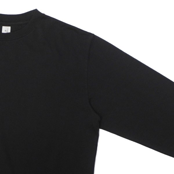 画像4: blurhmsROOTSTOCK（ブラームスルーツストック）Classic Long Sleeve Tee（クラシックロングスリーブTee）/ Fade Sulfur Black（フェードサルファーブラック） (4)