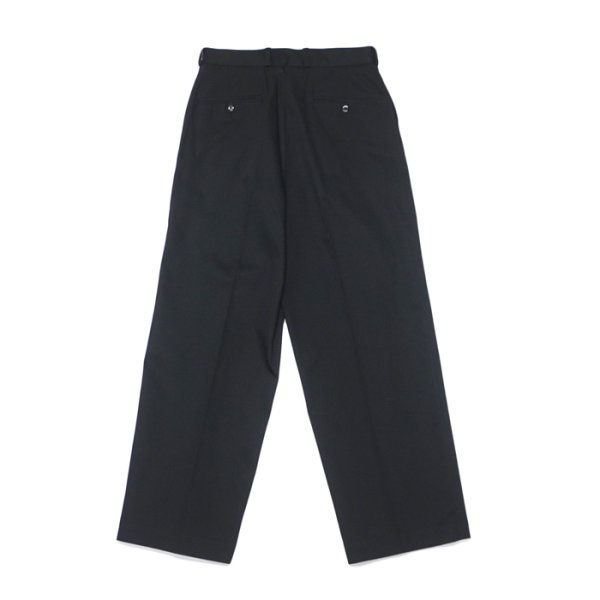 画像2: blurhms ROOTSTOCK（ブラームスルーツストック）2046D Chino Pants（2046Dチノパンツ）/ Black（ブラック）【裾上げ無料】 (2)