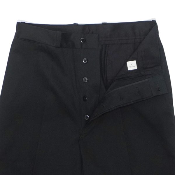 画像5: blurhms ROOTSTOCK（ブラームスルーツストック）2046D Chino Pants（2046Dチノパンツ）/ Black（ブラック）【裾上げ無料】 (5)