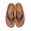 画像3: ＜40%OFF＞SLAND SLIPPER（アイランドスリッパ）PT202S（レザートングサンダル）"Snake" / Whisky（ウイスキー） (3)