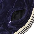 画像7: 【PointUp10%11/10迄】NEEDLES(ニードルズ)Rib Collar Track Jacket(リブカラートラックジャケット)"C/PE Velour" / Navy(ネイビー) (7)