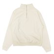 画像1: KAPTAIN SUNSHINE（キャプテンサンシャイン）Zipper High Neck Pullover（ジッパーハイネックプルオーバー）/ ALMOND（アーモンド） (1)