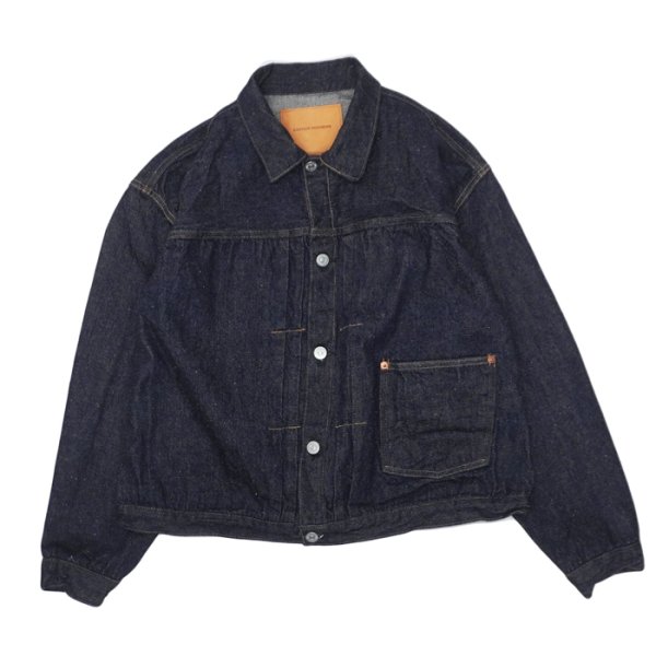 画像1: KAPTAIN SUNSHINE（キャプテンサンシャイン）Denim Tracker 1Pocket Jacket（デニムトラッカー1ポケットジャケット）/ Indigo（インディゴ） (1)