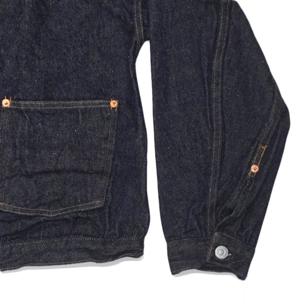 画像6: 【PointUp10%11/10迄】KAPTAIN SUNSHINE（キャプテンサンシャイン）Denim Tracker 1Pocket Jacket（デニムトラッカー1ポケットジャケット）/ Indigo（インディゴ） (6)