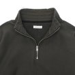 画像4: KAPTAIN SUNSHINE（キャプテンサンシャイン）Zipper High Neck Pullover（ジッパーハイネックプルオーバー）/ FADE BLACK（フェードブラック） (4)