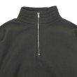 画像3: KAPTAIN SUNSHINE（キャプテンサンシャイン）Zipper High Neck Pullover（ジッパーハイネックプルオーバー）/ FADE BLACK（フェードブラック） (3)