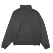 画像2: KAPTAIN SUNSHINE（キャプテンサンシャイン）Zipper High Neck Pullover（ジッパーハイネックプルオーバー）/ FADE BLACK（フェードブラック） (2)