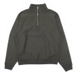 画像1: KAPTAIN SUNSHINE（キャプテンサンシャイン）Zipper High Neck Pullover（ジッパーハイネックプルオーバー）/ FADE BLACK（フェードブラック） (1)
