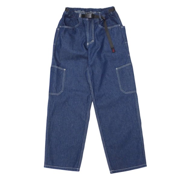 画像1: GRAMICCI（グラミチ）ROCK SLIDE DENIM PANT（ロックスライドパンツ）/ Rinsed Indigo（リンスドインディゴ）【裾上げ無料】 (1)