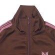 画像4: NEEDLES（ニードルズ）Track Jacket（トラックジャケット）"Poly Smooth" / Brown（ブラウン） (4)