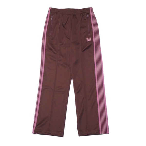 画像1: NEEDLES（ニードルズ）Track Pant（トラックパンツ）"Poly Smooth" / Brown（ブラウン） (1)