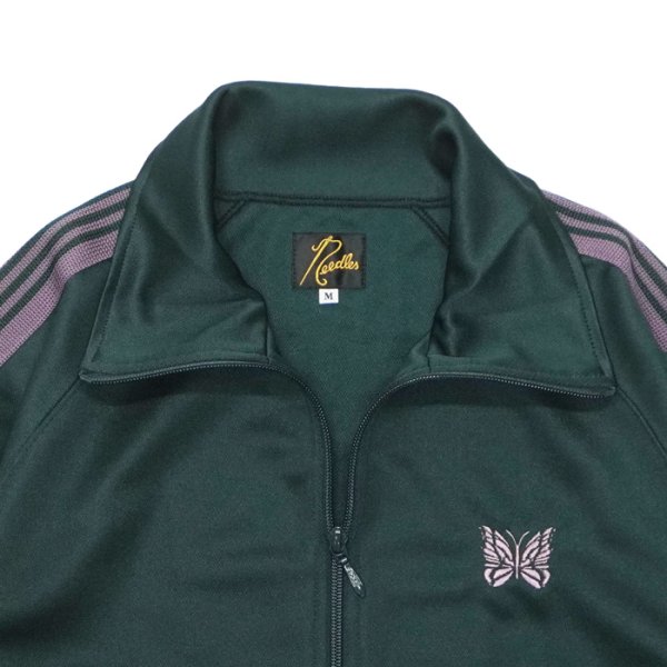 画像5: NEEDLES（ニードルズ）Track Jacket（トラックジャケット）"Poly Smooth" / Green（グリーン） (5)