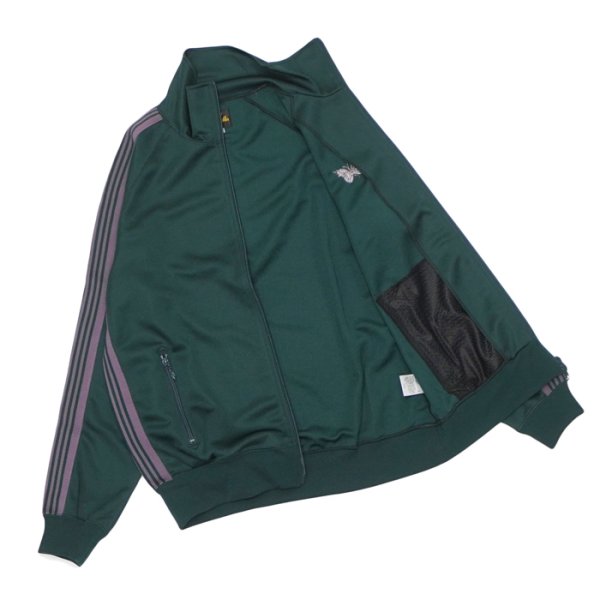 画像3: NEEDLES（ニードルズ）Track Jacket（トラックジャケット）"Poly Smooth" / Green（グリーン） (3)