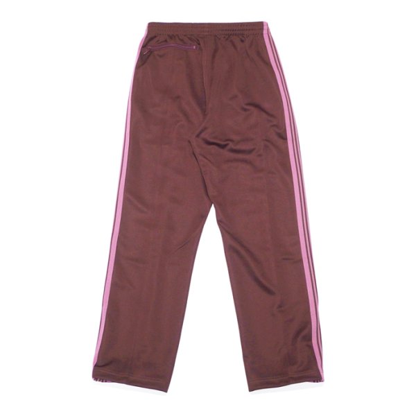 画像2: NEEDLES（ニードルズ）Track Pant（トラックパンツ）"Poly Smooth" / Brown（ブラウン） (2)
