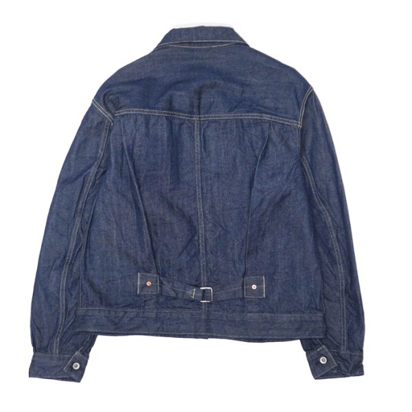 画像2: *A VONTADE（アボンタージ）No,2 Denim Blouse（No,2 デニムブルゾン）"One Washed" / Indigo（インディゴ） (2)