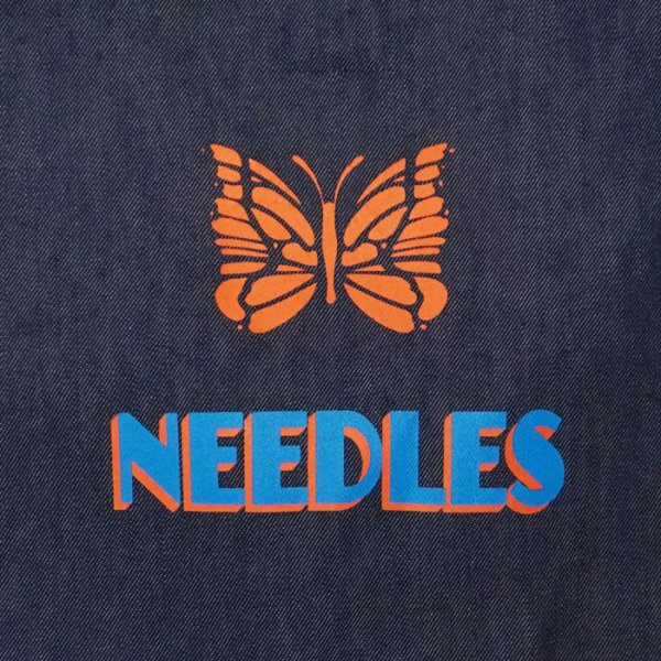 画像3: ＜20%OFF＞NEEDLES（ニードルズ）Grocery Bag Small（グローサリートート”スモール”） / Indigo（インディゴ） (3)