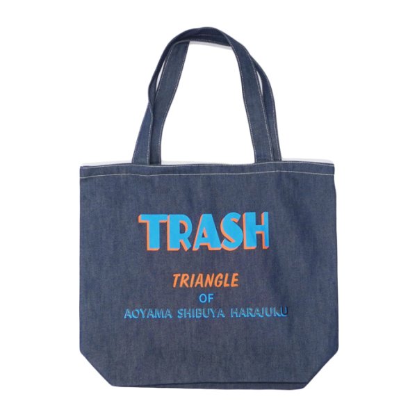 画像2: ＜20%OFF＞NEEDLES（ニードルズ）Grocery Bag Small（グローサリートート”スモール”） / Indigo（インディゴ） (2)