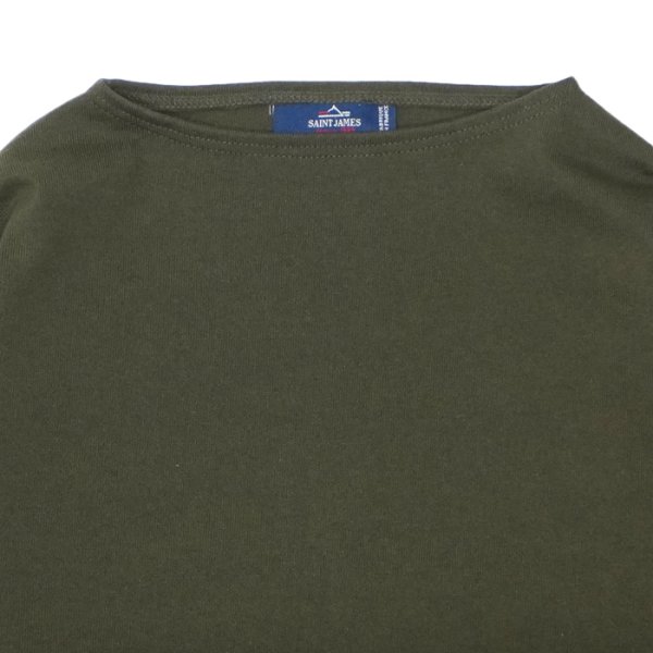 画像3: SAINT JAMES（セントジェームス）OUESSANT（ウエッソン）"SOLID" / TOUBLE（カーキ） (3)