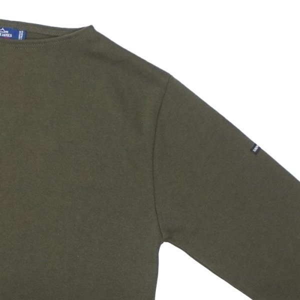 画像4: SAINT JAMES（セントジェームス）OUESSANT（ウエッソン）"SOLID" / TOUBLE（カーキ） (4)