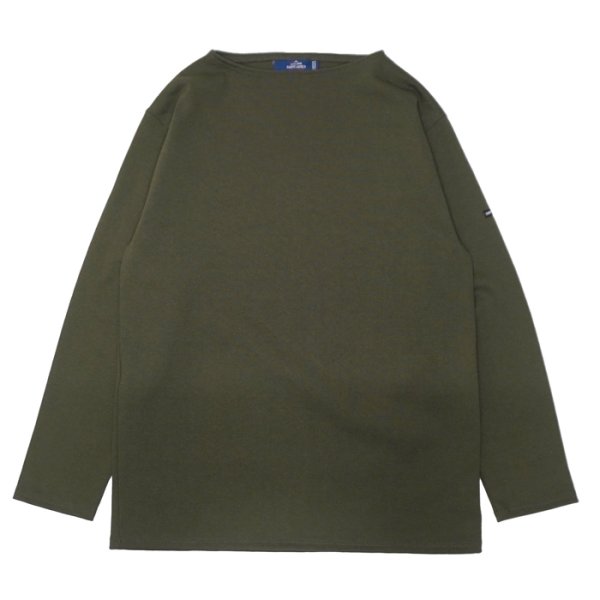 画像1: SAINT JAMES（セントジェームス）OUESSANT（ウエッソン）"SOLID" / TOUBLE（カーキ） (1)