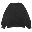画像2: blurhms ROOTSTOCK（ブラームスルーツストック）Rough&Smooth Thermal Pullover（ラフ&スムースサーマルプルオーバー）/ Heather Charcoal（ヘザーチャコール） (2)