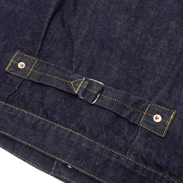 画像10: FULLCOUNT（フルカウント）#2107W Type1 Denim Jacket （タイプ１デニムジャケット）"13.7oz One Wash" / Indigo Blue（インディゴブルー） (10)