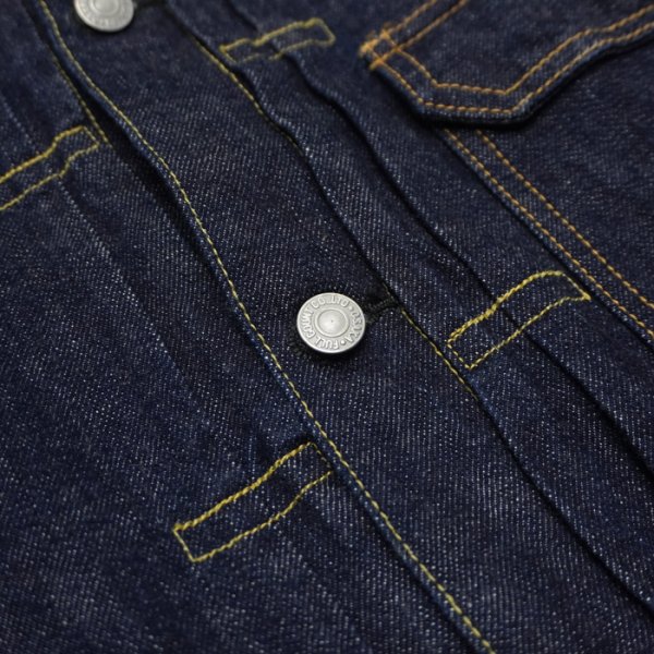 画像8: FULLCOUNT（フルカウント）#2107W Type1 Denim Jacket （タイプ１デニムジャケット）"13.7oz One Wash" / Indigo Blue（インディゴブルー） (8)