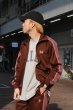 画像9: NEEDLES（ニードルズ）Track Jacket（トラックジャケット）"Poly Smooth" / Brown（ブラウン） (9)