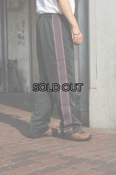 画像7: NEEDLES（ニードルズ）Track Pant（トラックパンツ）"Poly Smooth" / Green（グリーン） (7)
