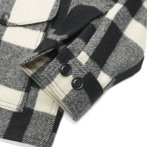 画像7: FILSON(フィルソン)MACKINAW WOOL CRUISER(マッキーノウールクルーザー)/NATURAL×BLACK(ナチュラル×ブラック) (7)