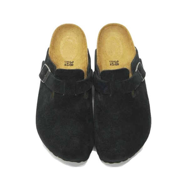 画像4: BIRKENSTOCK（ビルケンシュトック）BOSTON（ボストン）"Narrow Fit" / Black Suede（ブラックスエード） (4)