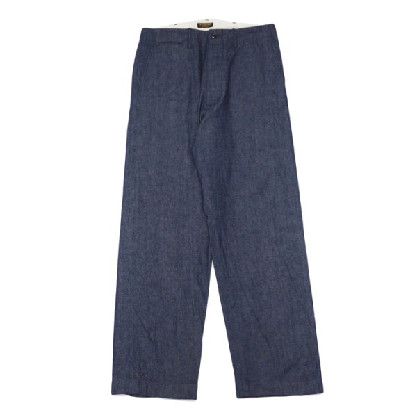 A vontade クロップド丈 チノトラウザーズパンツ S 濃紺 日本製 A vontade クロップド丈 チノトラウザーズパンツ S 濃紺 日本製