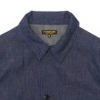 画像4: *A VONTADE（アボンタージ）Naval Utility Jacket（ナバルユーティリティジャケット）"Indigo＆Black Denim" / Indigo（インディゴ） (4)