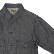 画像5: *A VONTADE（アボンタージ）Naval Utility Jacket（ナバルユーティリティジャケット）"Indigo＆Black Denim" / Black（ブラック） (5)
