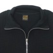 画像3: *A VONTADE(アボンタージ)Big Waffle Drivers Zip Cardigan(ビッグワッフルドライバーズジップカーディガン)/ Black(ブラック) (3)