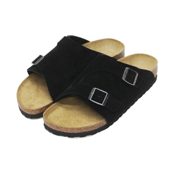 画像2: BIRKENSTOCK（ビルケンシュトック）ZURICH（チューリッヒ）"Narrow Fit" / Black Suede（ブラックスエード） (2)