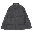画像1: *A VONTADE（アボンタージ）Naval Utility Jacket（ナバルユーティリティジャケット）"Indigo＆Black Denim" / Black（ブラック） (1)