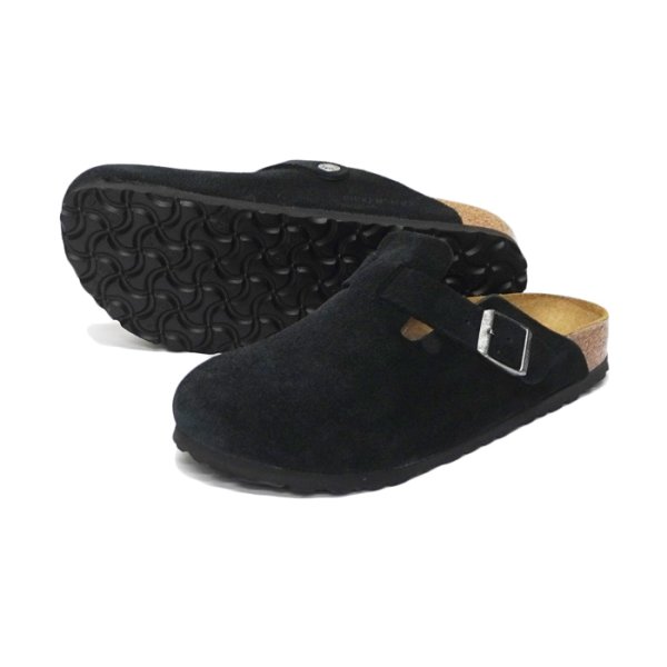 画像3: BIRKENSTOCK（ビルケンシュトック）BOSTON（ボストン）"Narrow Fit" / Black Suede（ブラックスエード） (3)