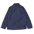 画像2: *A VONTADE（アボンタージ）Naval Utility Jacket（ナバルユーティリティジャケット）"Indigo＆Black Denim" / Indigo（インディゴ） (2)