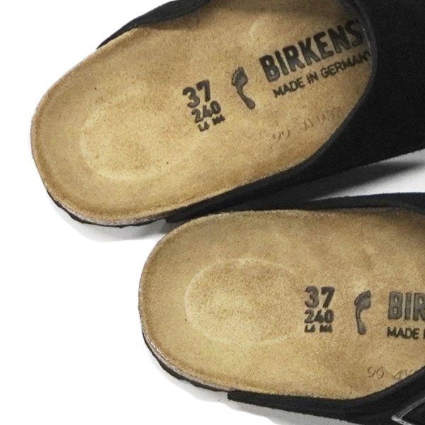 画像7: BIRKENSTOCK（ビルケンシュトック）ZURICH（チューリッヒ）"Narrow Fit" / Black Suede（ブラックスエード） (7)