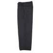 画像3: blurhms ROOTSTOCK（ブラームスルーツストック）13.5oz Denim Pants Wide（13.5ozデニムパンツ ワイド）/ Black（ブラック）【裾上げ無料】 (3)