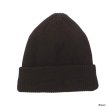 画像3: DECHO（デコー）COTTON KNIT CAP（コットンニットキャップ）/ Black（ブラック）・Brown（ブラウン）・Wine（ワイン）・Green （グリーン） (3)