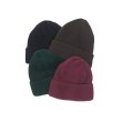画像1: DECHO（デコー）COTTON KNIT CAP（コットンニットキャップ）/ Black（ブラック）・Brown（ブラウン）・Wine（ワイン）・Green （グリーン） (1)