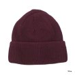 画像4: DECHO（デコー）COTTON KNIT CAP（コットンニットキャップ）/ Black（ブラック）・Brown（ブラウン）・Wine（ワイン）・Green （グリーン） (4)