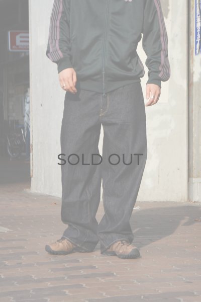 画像7: blurhms ROOTSTOCK（ブラームスルーツストック）13.5oz Denim Pants Wide（13.5ozデニムパンツ ワイド）/ Sulfur Black（サルファーブラック）【裾上げ無料】 (7)
