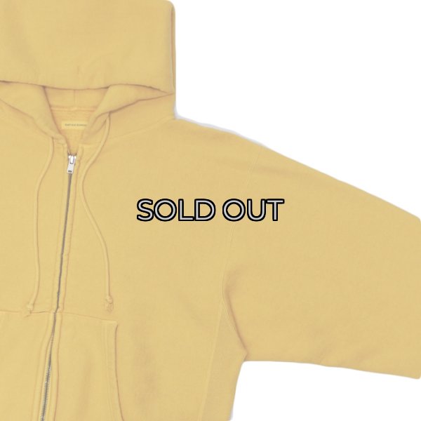 画像4: KAPTAIN SUNSHINE（キャプテンサンシャイン）Front Zipper Hoody（フロントジッパーフーディー）/ Yellow（イエロー） (4)